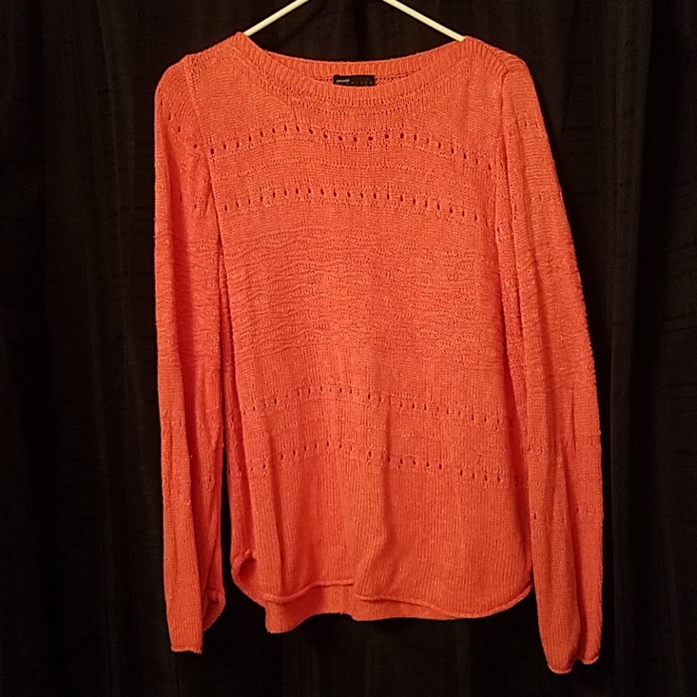 Beautiful coral sweater